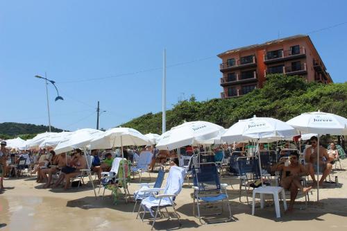 沙灘, Jurere Beach Village e Destino Floripa in 胡雷爾