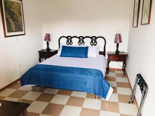 1 double bed