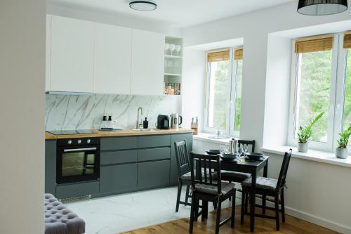 köök, Apartamenty Osmolice w Dęblinie (Apartamenty Osmolice w Deblinie) in Deblin