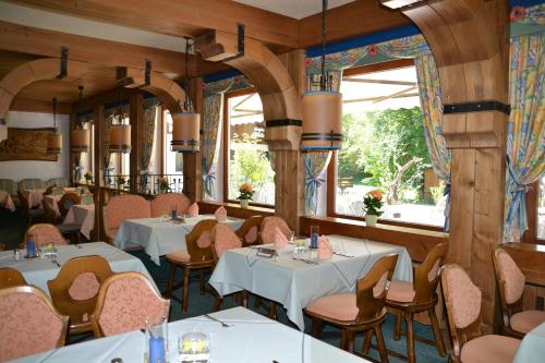 Restaurant, Hotel Gasthof Adler in Oberstdorf sentrum