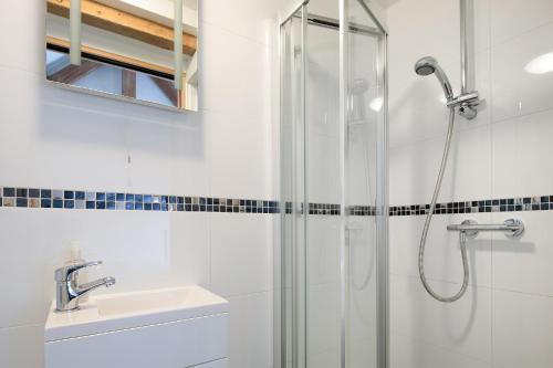 Bathroom, The Cow Shed, Modern Barn Conversion, Kenilworth in Solihull