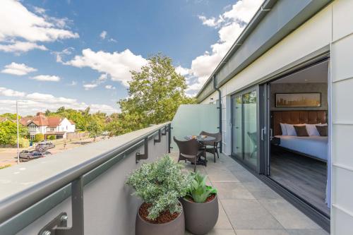 Erkély/terasz, The Fellows House Mews in Arbury