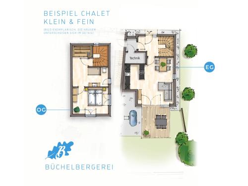 Buchelbergerei - Chaletdorf Altmuhlsee-Brombachsee 7.0km von Ornbau entfernt