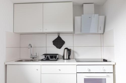 ห้องครัว, Appartements am Eck in บาด ฮาร์ซบวร์ก