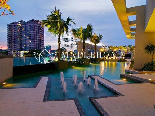 Swimming pool, Swiss Garden Residence Kuala Lumpur near Hang Tuah LRT Station