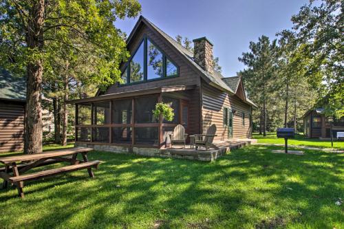 Alluring Nisswa Cabin on Gull Lake with Fireplace!