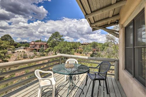 Bright Prescott Studio with Thumb Butte Views!