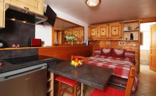 Kilátás, Chalet et studio "La Fee des Neiges" in Les Allues