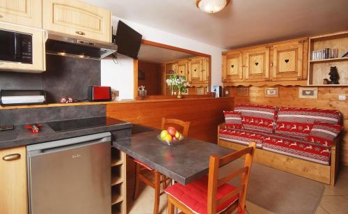 Kilátás, Chalet et studio "La Fee des Neiges" in Les Allues