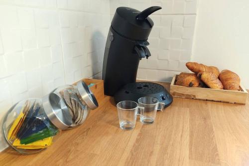 Les Grumes, Centre Ville, Jardin,Self check-in, FreeWifi, Netflix, Compiègne (foto 9)