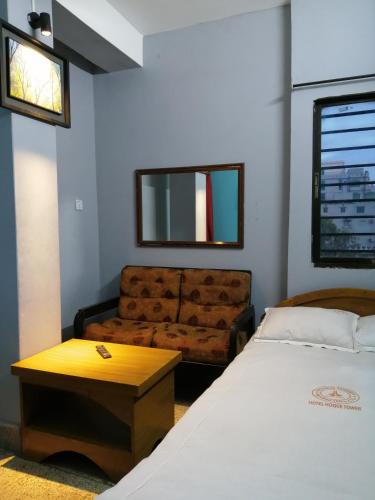 1 double bed