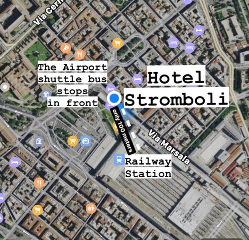 Stromboli Hotel Rome 