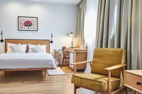 Triple room, garden view, 3 beds