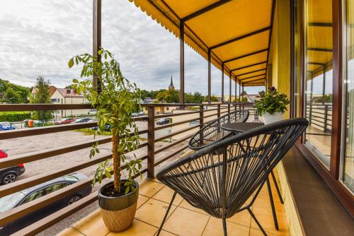 ระเบียง/ชานเรือน, Palanga Center Studios in ปาลังกา