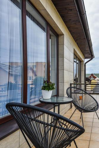 ระเบียง/ชานเรือน, Palanga Center Studios in ปาลังกา