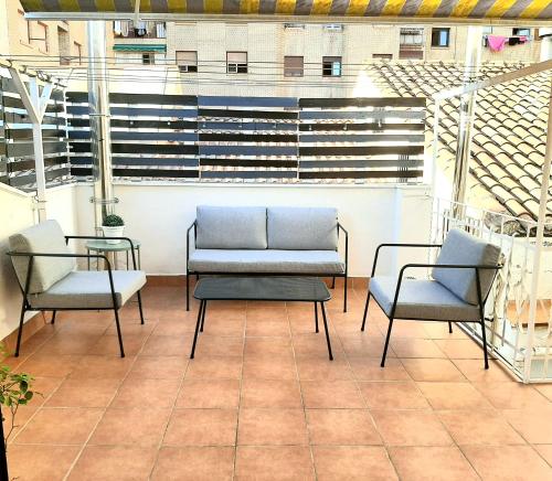 Erkély/terasz, Ático en Monzón (Atico en Monzon) in Monzon