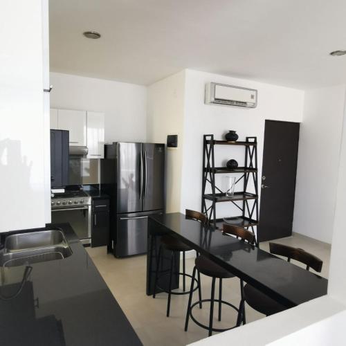 Confortable y hermoso departamento con alberca