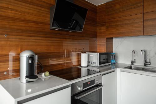 Flat Inn Moscow New Arbat Panoramic 23rd floor city view apartment