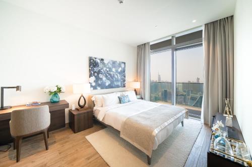 Luton Vacation Homes - Marina View & Luxury 1BR - Jumeirah Living Marina Gate Tower 3 - 54AB49AB36AB, Dubaj (fotografie 9)