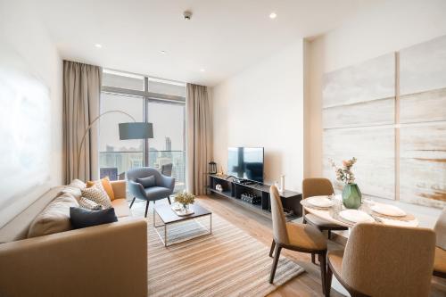 Luton Vacation Homes - Marina View & Luxury 1BR - Jumeirah Living Marina Gate Tower 3 - 54AB49AB36AB, Dubaj (fotografie 3)