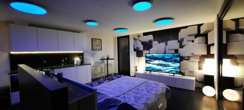 Alps Spirits - B&B Studio in Fully, Schweiz