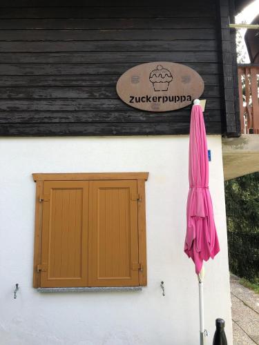 A szálláshely kívülről, Chalet Zuckerpuppa in Blitzingen