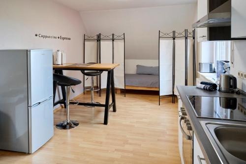köök, Luxury Apartment Kampe in Hopsten