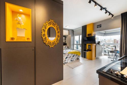 Design Premium Faria Lima, Skyline, Home Office, Pinheiros, San Paolo (foto 4)