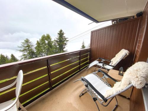 景觀, Studio Apartment Alpine Lodge (36m2) - Bettmeralp - Ski in/out - South facing, overlooking the Alps in 貝特默阿爾