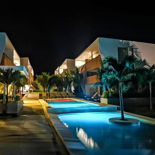 Bazen, Departamento Las Palmeras de Bocapan 308 in Bocapán