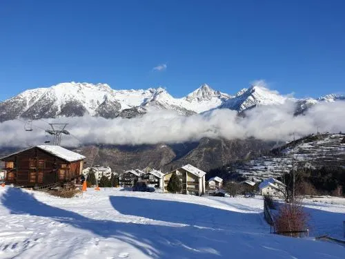 Appartement Alpenperle in Unterbäch, Schweiz