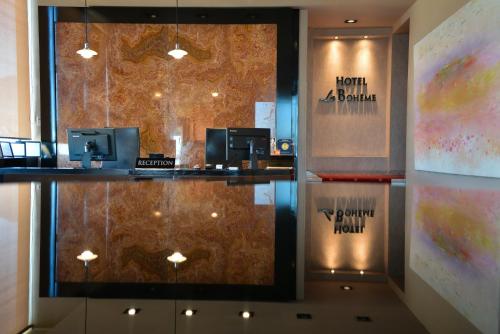 Lobby, La Bohème Hotel in Tirana