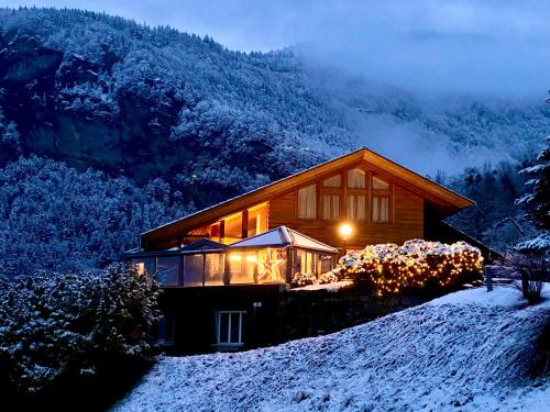  Appartement Aareschlucht- Grandiose Aussicht für 2-6 pers. in Meiringen