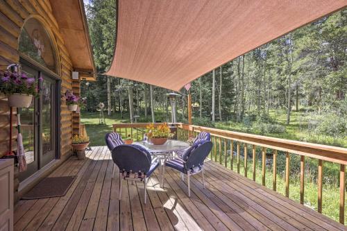 Silver Plume Mountain Haven with Views and Deck! in Cherry Creek