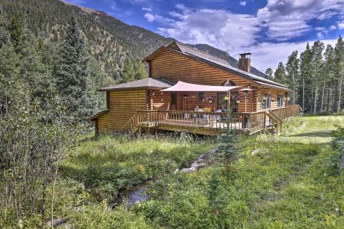 Silver Plume Mountain Haven with Views and Deck! in Silver Plume, USA