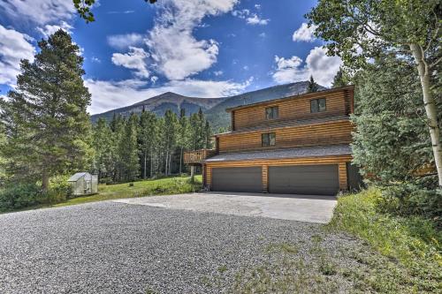 Silver Plume Mountain Haven with Views and Deck! in Cherry Creek