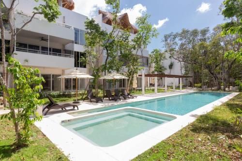 Brand New Apartment, Pool, Gym and yoga deck at Tao Tulum by Greenwood