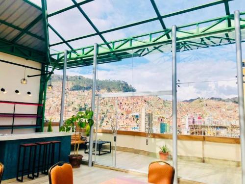 Балкон, Hotel Las Brisas Centro in Ла-Пас
