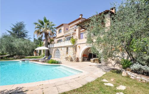 Lovely Home In Le Tignet With Outdoor Swimming Pool