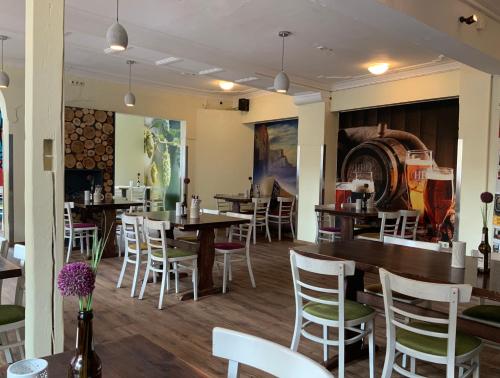 餐廳, Altstadthotel Arte in 富爾達市中心