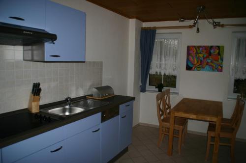 virtuve, Ferienhof An der Weide in Gohrisch