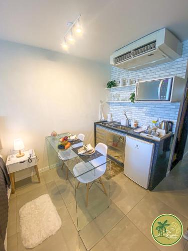Apartamento Estiloso Com Vista Mar no Ritz Suites.