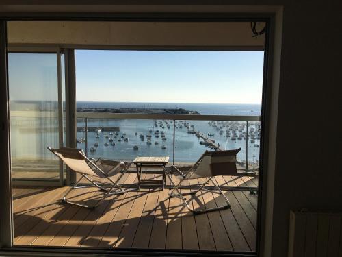 Très beau T2 face mer avec superbe vue sur la baie de la Baule - Location saisonnière - Pornichet