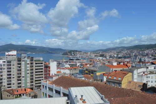 Fantastica vista de la Ria de Vigo en pleno centro