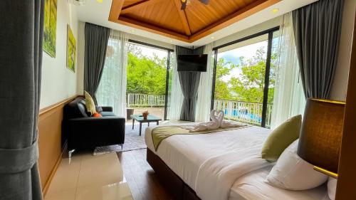 Villa with Creek View room in Vivace Khaoyai