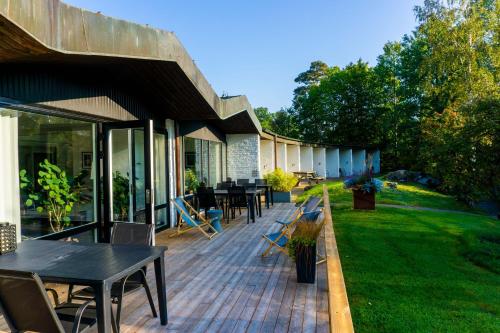 陽台/露台, Hotell Solhem Park in 博拉斯市中心