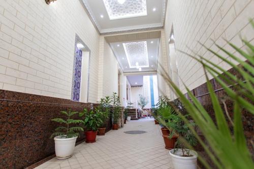 Entrance, Registon Saroy Hotel in Samarkand