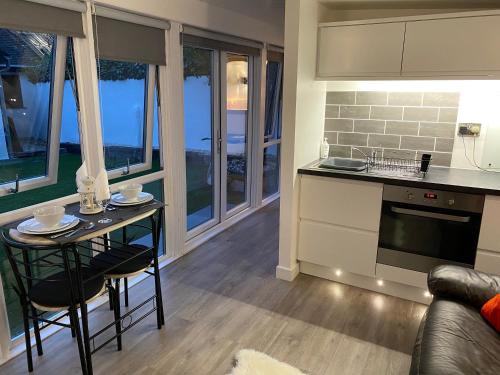 virtuve, Delightful 1 bedroom chalet in Throwleigh