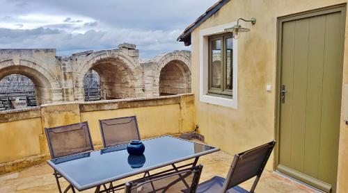 Vue la plus haute sur l'Amphithéâtre-arènes - Location saisonnière - Arles