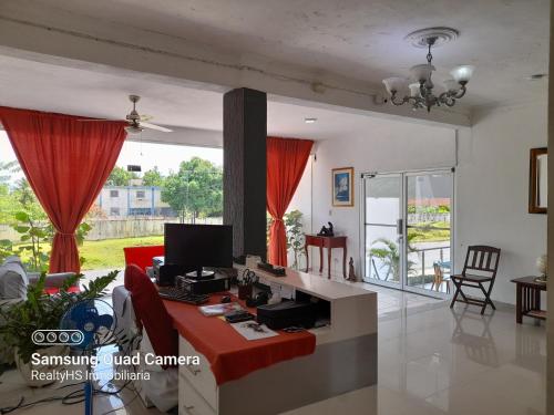 Lobby, Hotel Nuevo Amanecer in San Francisco De Macorís